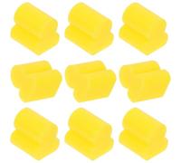 MUSISALY 20 Tapones de Silicona para Sordina de Trombón y Trompeta, Parachoques Amarillos de 4 Mm, Accesorios de Silenciador para Práctica Musical y Reducción de Sonido