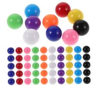 MUSISALY 200 Piezas Bolas Plásticas Sólidas para Educación Matemática Colores Brillantes Compatibles con Pistas Mesa para Diseño Resistente y Versátil
