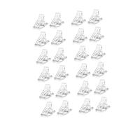 MUSISALY 20piezas Clips Para Fijación De Uñas Transparentes Herramientas De Manicura Para Extensiones De Gel Accesorios De Belleza Para Salones y Uso Personal