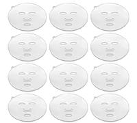 MUSISALY 20piezas Moldes Reutilizables Para Faciales De Algas Placas De Barro Para Cuidado Piel Herramientas De Belleza Estilo Aleatorio