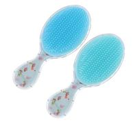 MUSISALY 2piezas Cepillo Desenredante Infantil De Cepillo Portátil Antitirones Para Diseño Adorable y Para y