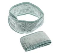 MUSISALY 2piezas Diadema De Maquillaje Para Lavado Facial y Ducha Accesorio De Spa Para Mujeres Para Cuidado Piel y Deportes