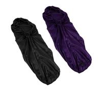 MUSISALY 2piezas Gorro De Satén Con Hebilla Para Dormir y Morado Para Cuidar El Cabello y Mantener El Peinado Uso Diario Ducha