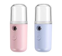 MUSISALY 2piezas Humidificador Facial Usb De Spray De Agua Nano Hidratante Portátil Para Spa Yoga y Uso Diario Botella De Vapor Para Rostro Mantenimiento De Hidratación y De Piel