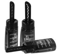 MUSISALY 3 piezas Botellas Dosificadoras Vacías para Gel de Peinar con Peine Aplicador Herramienta para Estilizar Cabello Envases Prácticos y Duraderos para Gel de Fijación Compacto y