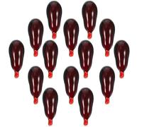 MUSISALY 30 Cápsulas de Sangre Falsa Comestible Negro y Rojo Accesorio de Halloween para Disfraz Utilería de Vampiro Compacta para Fiestas Teatro y Cosplay Efecto Sangrado Realista