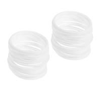 MUSISALY 30piezas Aros Plásticos Para Manualidades Diy Atrapasueños Aros Moldeables Para Decoración Hogar y Eventos Plástico Resistente