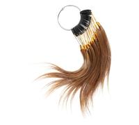 MUSISALY 30piezas Muestras De Color De Cabello Estrands De Prueba De Color Para Peluquería y Tintes Coloración Profesional De Cabello Real Pruebas De Técnicas De Tinte y Mejoramiento De