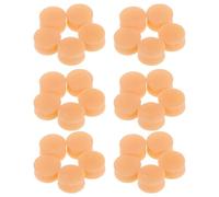 MUSISALY 36 Piezas Marcadores de Traste Redondos Accesorios para Guitarra Acústica para en Acrílico Naranja Que Mejoran la Tocabilidad del Diapasón