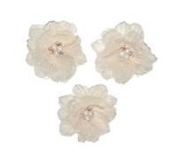 MUSISALY 3piezas Horquillas De Flores Para Niñas Decorativas Perlas Accesorios Para Peinados Diarios y Fiestas
