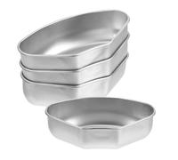 MUSISALY 4 Cajas Vaporera de Acero Inoxidable Forma de Abanico para Cocinar al Vapor, Accesorio de Cocina Versátil y Resistente para Uso en Cocina