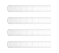 MUSISALY 4 Piezas Filtro de Ducha Reemplazable Filtro de Baño Cartucho de Recambio Pp Algodón Blanco Antiobstrucción Desmontable para Cabezal de Ducha