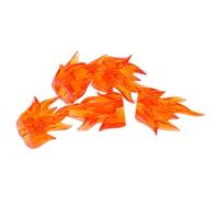 MUSISALY 5 Piezas Figuras de Efectos de Fuego para Miniaturas y Construcción Accesorios de Bloques Educativos para Modelos de Hielo y Llama para Estimular Creatividad y Habilidad Manual