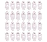 MUSISALY 50 Unidades Protector Navideños Papel para Redondo Elegante Velas Blanco de Abertura Rectangular Central en Conservar Aroma y Sujetar Mechas Eventos