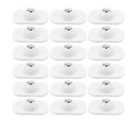 MUSISALY 52 Ruedas Giratorias Adhesivas para Muebles Mini Ruedas Aplicables de Rodillos Base Autoadhesiva Blanca Silenciosas sin Taladro para Electrodomésticos y Organización del Hogar