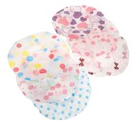 MUSISALY 6 Gorros de Baño para Impermeables Banda Elástica Reutilizables Tamaño Ajustable Diseño Infantil Colorido Adecuado para Ducha Baño y Uso Diario