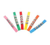 MUSISALY 6 piezas Campanas de Muñeca para Pulseras con Cascabeles Coloridas para Estimulación Sensorial y Educación Musical Accesorio Multifuncional para Baile y Infantiles