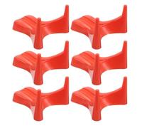 MUSISALY 6 Piezas Soporte para Balones de Rugby Antideslizante, Base para 6 Balones, Resistente Intemperie, Compacto y Ligero para Entrenamiento Juvenil y Escolar, Adecuado para Práctica de