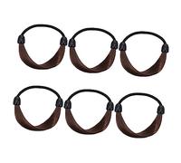 MUSISALY 6piezas Accesorios Para Cabello Mujer Bandas De Pelo Elásticas Headdress Para Coletas Ropas De Cabello Para Mujeres y Niñas