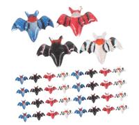MUSISALY 80 Piezas Cartoon Resin Bat Accessories For Dollhouse DIY Crafting Scrapbooking Spooky Home Decor