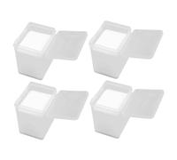 MUSISALY 800piezas De Limpieza De Pestañas Almohadillas No Tejidas Cuidado De Pestañas Limpiador De Pegamento Envases De Unidades y