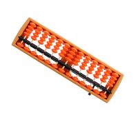 MUSISALY Ábaco Contador Educativo Chino para Alumnos, 25 X 7.3 CM, ABS, Desarrollo Cerebral y Entrenamiento en Cálculo Mental, Adecuado para Niños en Casa o Escuela