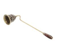 MUSISALY Apagavelas Vintage de Aleación Diseño Elegante y Seguro para Bodas y Fiestas, Herramienta para Velas Que Apaga sin Ventilar y Limpia la Cera
