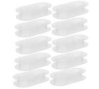 MUSISALY Asas para Cajas de Cartón 10 Piezas de Plástico PP Resistentes a Impactos para Mudanzas y Aplicaciones Profesionales