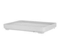 MUSISALY Bandeja Gotero para Fuente de Gatos de PP, Uso y Portátil Diseño Microcóncavo para Áreas Interiores y Living