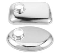 MUSISALY Bandeja Metálica para Picadora de Carne de Aluminio, 2 Piezas, Diseño Estable y Estructura Desmontable, Adecuado para Cocinar en Casa y Pequeños Hogares