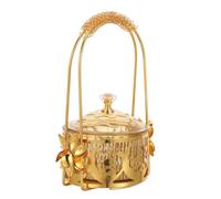 MUSISALY Bandeja Ramadán con Tapa Ligera y Resistente Decoración Islámica para Hogar Bandeja Árabe para Dulces y Aperitivos Eid Mubarak para Celebraciones Festivas