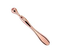 MUSISALY Barra de Masaje para Ojos de Aleación de Zinc Mini y Portátil Color Oro Rosa Estimuladora de Ocular para Aliviar Fatiga y Reducir Ojeras Herramienta Práctica para Cuidado