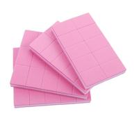 MUSISALY Bloques Pulidores de Uñas Limas para Uñas Acrílicas 50 Piezas Tamaño Mini Color Rosa para Manicura Profesional y Uso Diario Naturales y Postizas