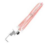 MUSISALY Bobinadora de Hilo para Tejer Color Rosa Soporte Estable y Enrollado sin Esfuerzo, Herramienta Manual Adecuado para Entusiastas del Tejido en Talleres Aire Libre