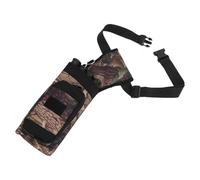 MUSISALY Bolsa para Flechas Tipo Cilindro Multifunción Gran Capacidad Resistente PVC y Oxford Cinturón para Caza y al Aire Camuflaje sin Flechas Bolsa de Cintura Práctica para Arqueros