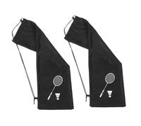 MUSISALY Bolsa para Paleta de Bádminton de Terciopelo Grueso, 2 Piezas, Almacenamiento Multifuncional Reutilizable, Diseño Unisex para Hombres y Mujeres