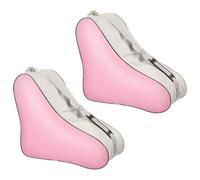 MUSISALY Bolsa para Patines Rosa 2 Piezas Mochila Triangular Ligera y Práctica para Almacenamiento y Transporte de Patines de Ruedas Adecuado para Deportes de Patinaje al Aire Libre