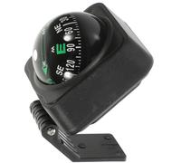 MUSISALY Brújula Automotriz de Bola Ajustable para Montaje en Tablero, Material Abs Acrílico, Compacta y Precisa para Navegación y Uso en Exteriores, Adecuado para Vehículos y Campamentos