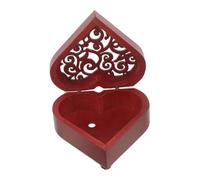 MUSISALY Caja Accesorios para Cajas De Música Álbum Mecanismo Contenedor Automático Rompecabezas Musical Ghibli Mercadería Corazón Reutilizable Corazones Bricolaje Basura Estudio De Madera