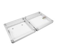 MUSISALY Caja de gestión de Claves Comercial Organizador de Llaves de Coche Titular de la Llave del Coche Organizador Clave Silver