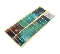 MUSISALY Calcomanías para Diapasón de Guitarra Eléctrica Diseño Artístico, Pegatinas Autoadhesivas para Músicos y Aficionados en Presentaciones