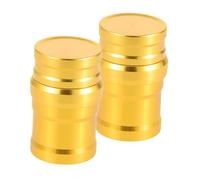 MUSISALY Calentador de Alcohol Mini Lámpara de Alcohol Portátil Aleación de Aluminio 2 Piezas para Exterior Herramienta de Calentamiento