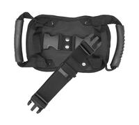MUSISALY Cinturón de Seguridad para Moto Manija Trasera Ajustable, Tejido Oxford Transpirable y Tablero PP Incorporado para ATV y Bicicleta Eléctrica