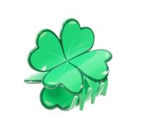 MUSISALY Clip De Pelo Shamrock Para Mujeres Accesorio De Cabello Decorativo Día De San Ligera y Portátil Para