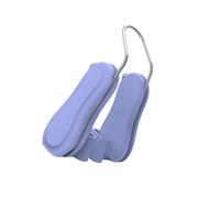 MUSISALY Clip Nasal Elevador de Nariz Nocturno de Silicona Morado Pinza Moldeadora para Levantar y Enderezar Puente Nasal Dispositivo Ajustable para Uso Diario