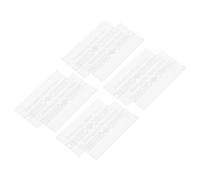 MUSISALY Cubierta Protectora Transparente de Vidrio para Interruptor de Alarma contra Incendios, 8 Piezas de Repuesto Resistentes a Altas Temperaturas, Compatible Pulsador Manual, Uso