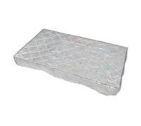 MUSISALY Cubierta Térmica para Refrigerador y Congelador Vertical Imán, Ligera y Fácil de Limpiar, Hecha de Poliéster y Algodón, Adecuado para Tiendas y Uso Exterior