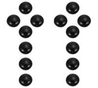 MUSISALY Cuentas de Ajedrez Go de Vidrio Negro, Juego Plano de Piezas de Ajedrez Go Duraderas, Accesorios Creativos, Obsequio Educativo para Desarrollo del Pensamiento, 1 Juego