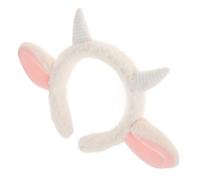 MUSISALY Diadema De Croissant Pequeña Diadema De Dibujos Animados Diadema Linda Diadema De Cuerno De Oveja Diadema Con Orejas De Vaca Diadema De Cabra Diadema Para Diadema De Cuerno De
