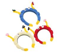 MUSISALY Diadema para Spa 3 Unidades Diseño de Seta Divertida Suave y Ligera Diadema de Maquillaje para Cuidado Facial y Lavado de Cara Accesorios para Mujer y Niña Adecuado para Spa y